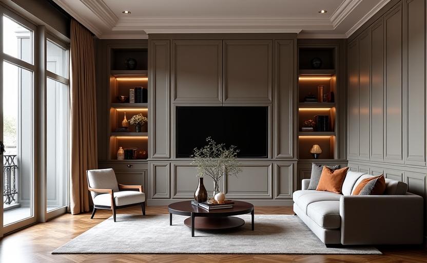 Prachtig gerenoveerd herenhuis in Amsterdam met maatwerk kasten en rustgevende inrichting